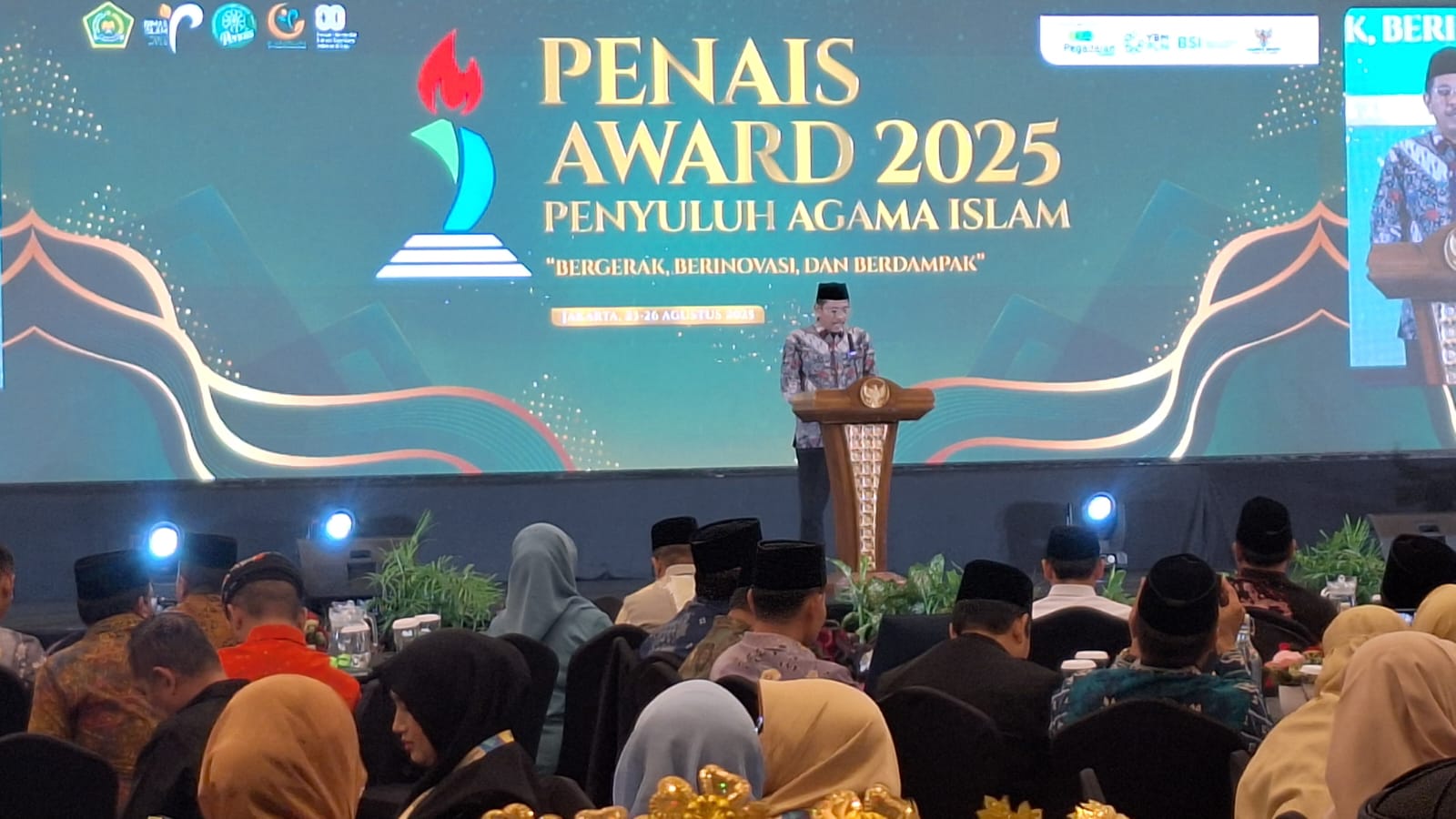 Kepala Kemenag Lumajang Hadiri Penyuluh Award 2025 di Jakarta