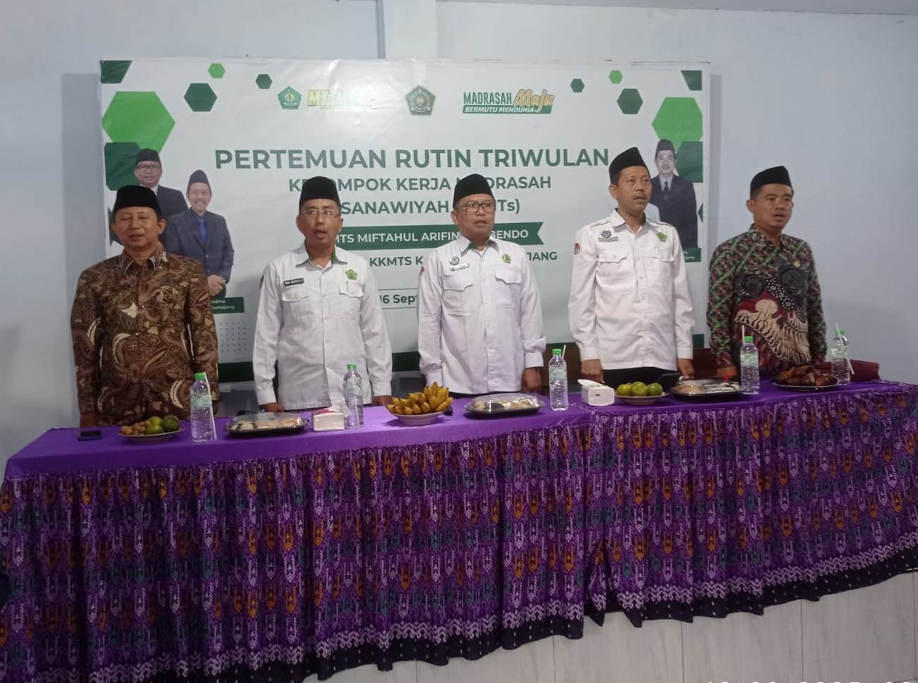 Kepala Kankemenag Hadiri Pertemuan Rutin Triwulan Ke-3 KKMTs Lumajang
