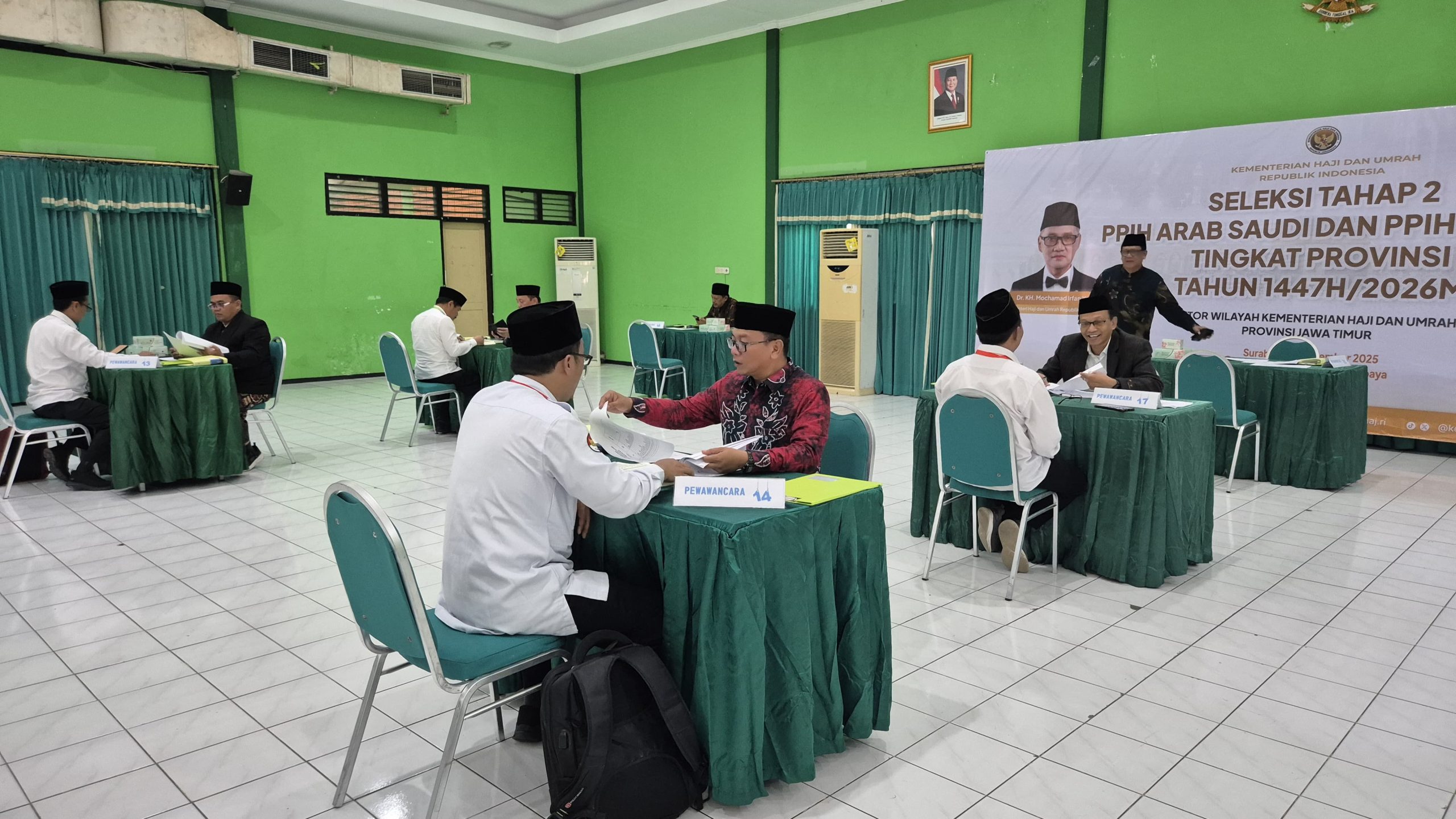 Kepala Kemenag Lumajang Jadi Penguji Seleksi PPIH Jatim