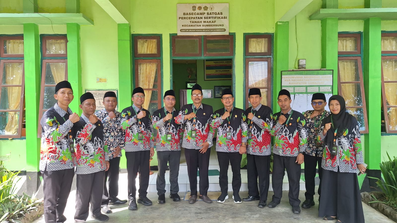 Pejabat Kankemenag Lumajang Sidak Satker Pasca Libur Lebaran