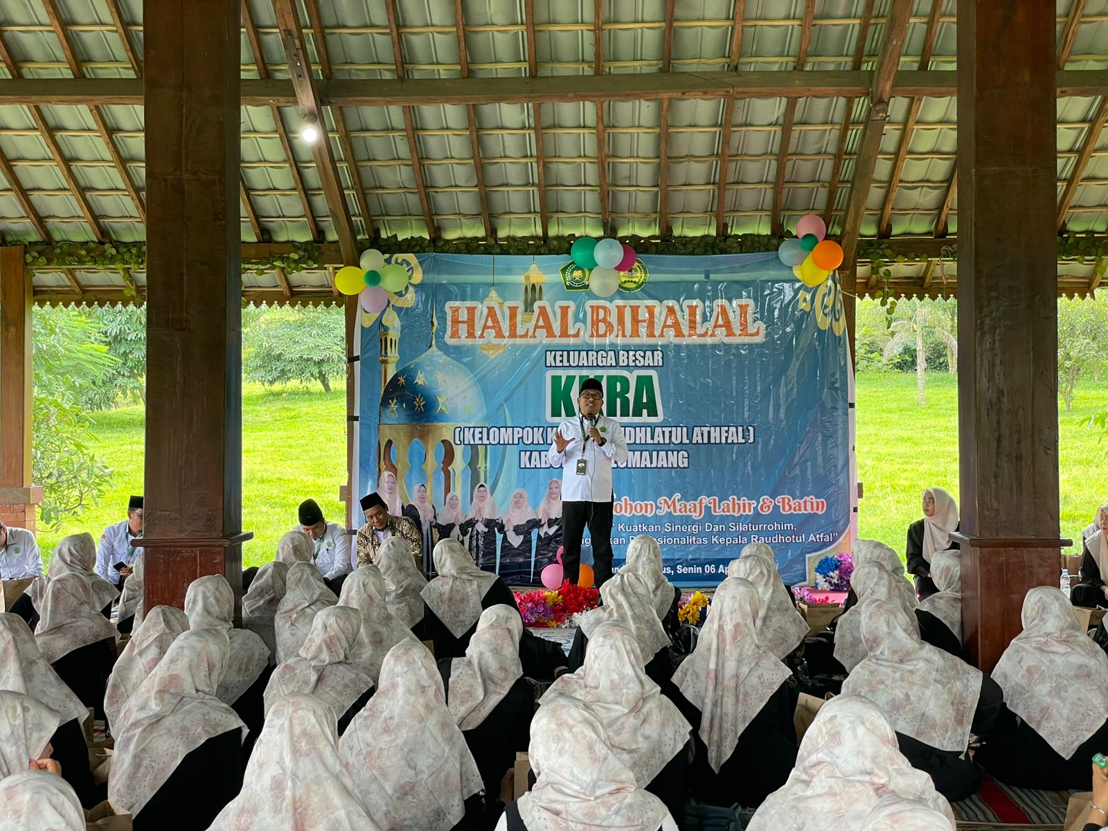 Halal Bihalal Pokja RA Lumajang, Kankemenag Tekankan Profesionalitas Guru